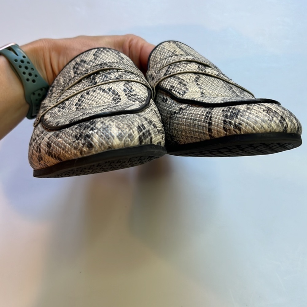 Circus by Sam Edelman Hal Snake Print Women’s Mule Flats Size 8.5 - Picture 7 of 9